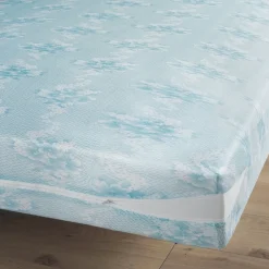 New Tempsl Rénove-matelas bleu 90 x 190 cm