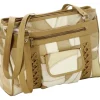 Best Tempsl Sac patchwork tressé Beige