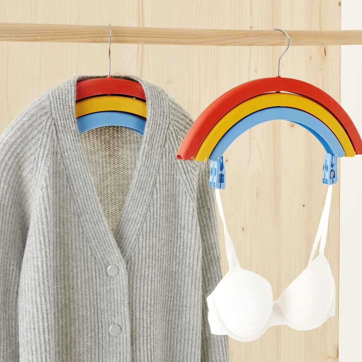 Discount Tempsl Sèche lingerie arc en ciel