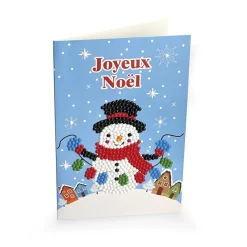 Outlet Tempsl Set de 4 cartes postales à diamanter Nouvel an