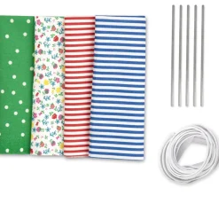 Tempsl Set de 4 masques de protection à coudre