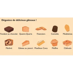 New Tempsl Shaker à gâteaux Cookut