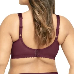 Best Tempsl Soutien-gorge Grand Soutien Magic Lift de Glamorise® Bordeaux - taille 125F