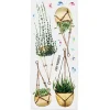 New Tempsl Stickers plantes pour fenêtres