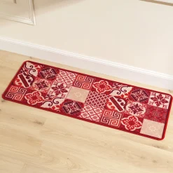 Online Tempsl Tapis carreaux de ciment gris 40 x 60 cm