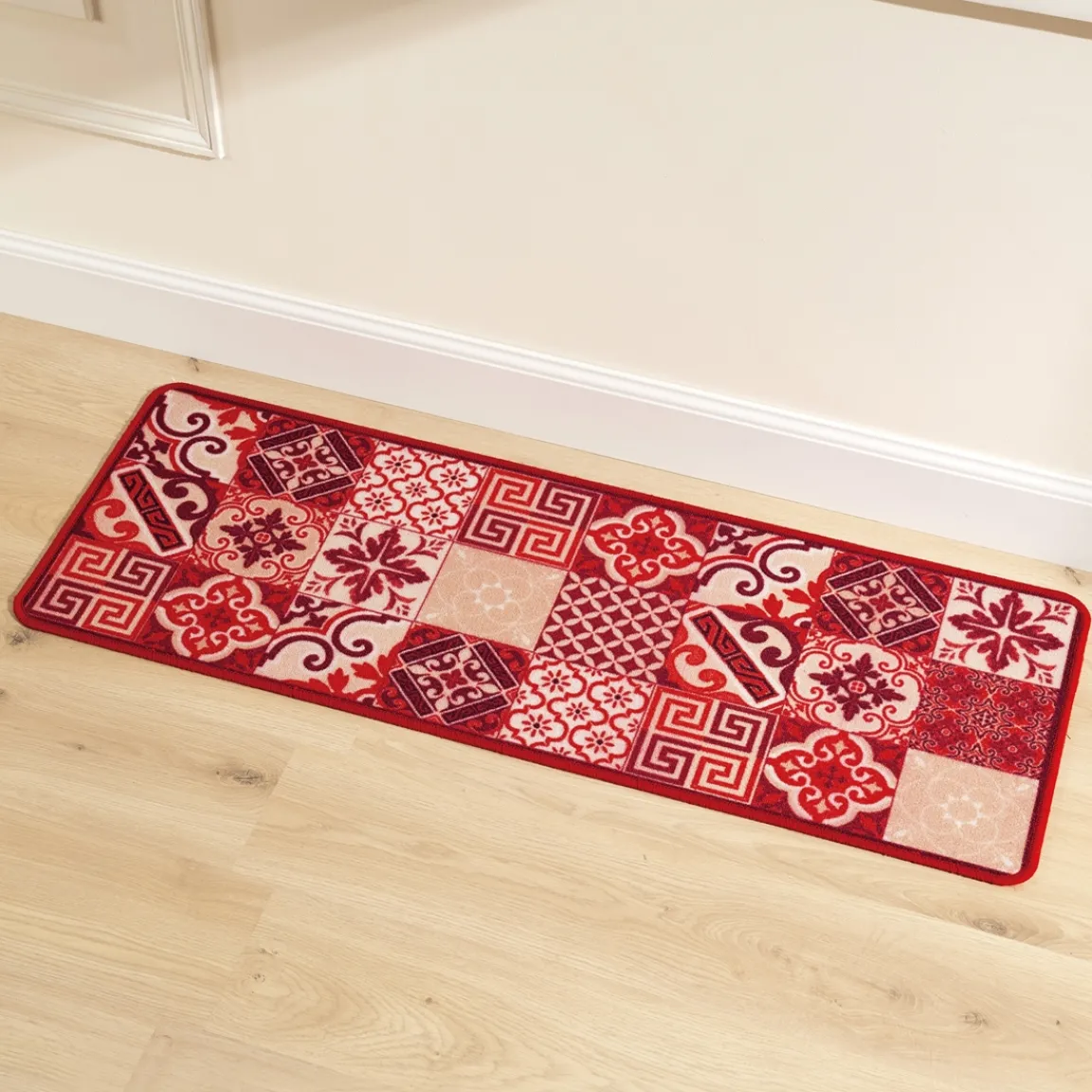 Online Tempsl Tapis carreaux de ciment gris 40 x 60 cm