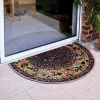 Outlet Tempsl Tapis mosaïque extérieur demi-lune