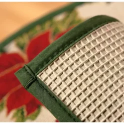 Sale Tempsl Tapis "poinsettias" 48 x 68 cm