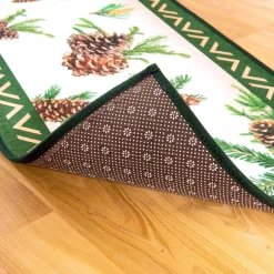 New Tempsl Tapis pommes de pin