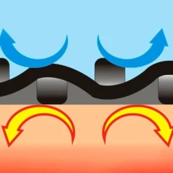 Online Tempsl Tee-shirt seconde peau Jaune S/M - taille L/XL