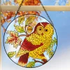 Tempsl Vitrail chouette